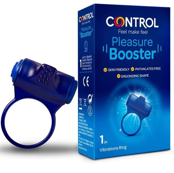 CONTROL Pleasure Booster vibrirajući prsten za penis