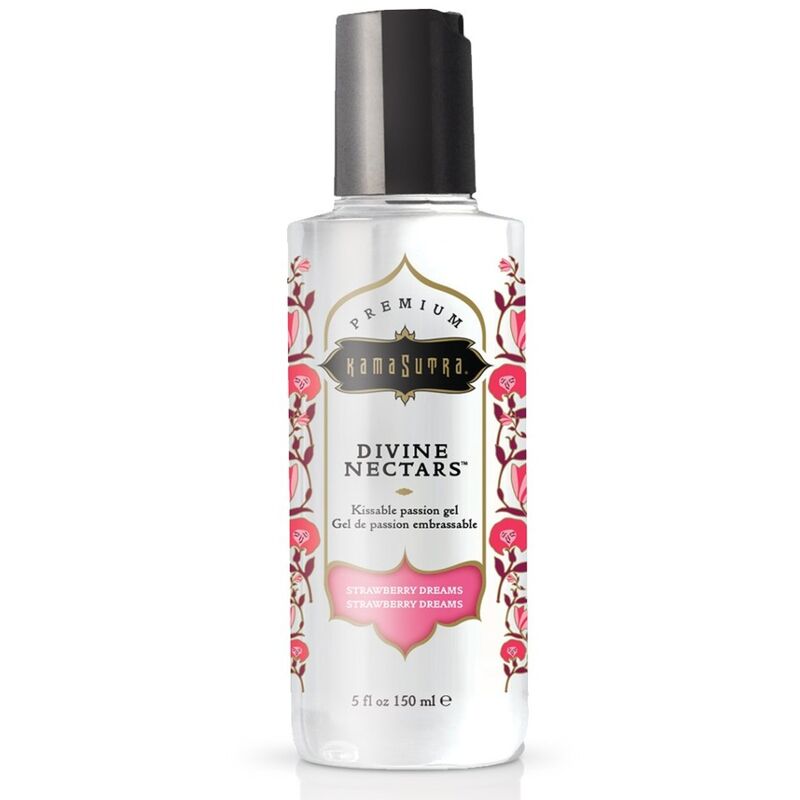 KamaSutra Divine Nectars Strawberry Dream lubrikant s okusom jagode, 150 ml