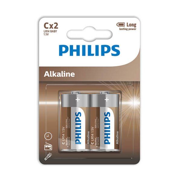 C alkalne baterije dugog vijeka za igračke i svjetiljke PHILLIPS
