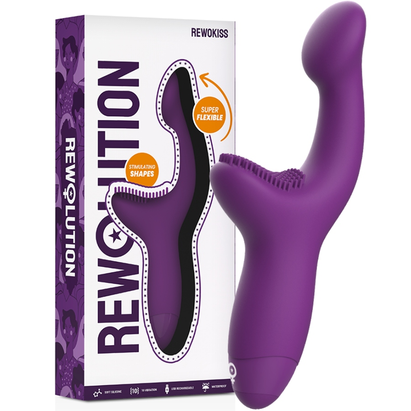 REWOLUTION REWOKISS vibrator s dva motora