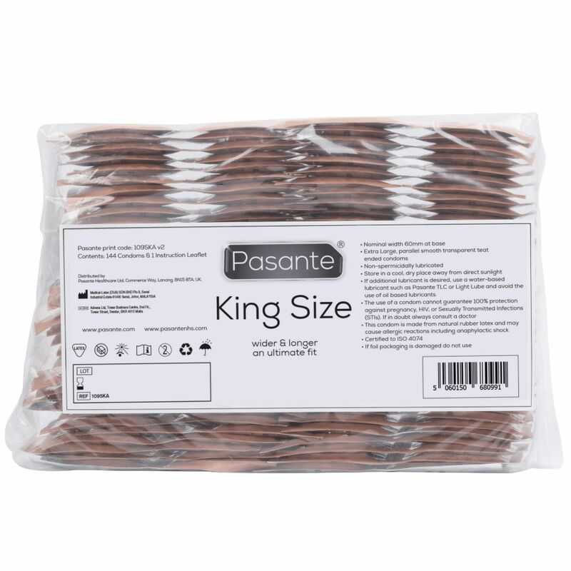 PASANTE King Size veliki kondomi, 144 komada