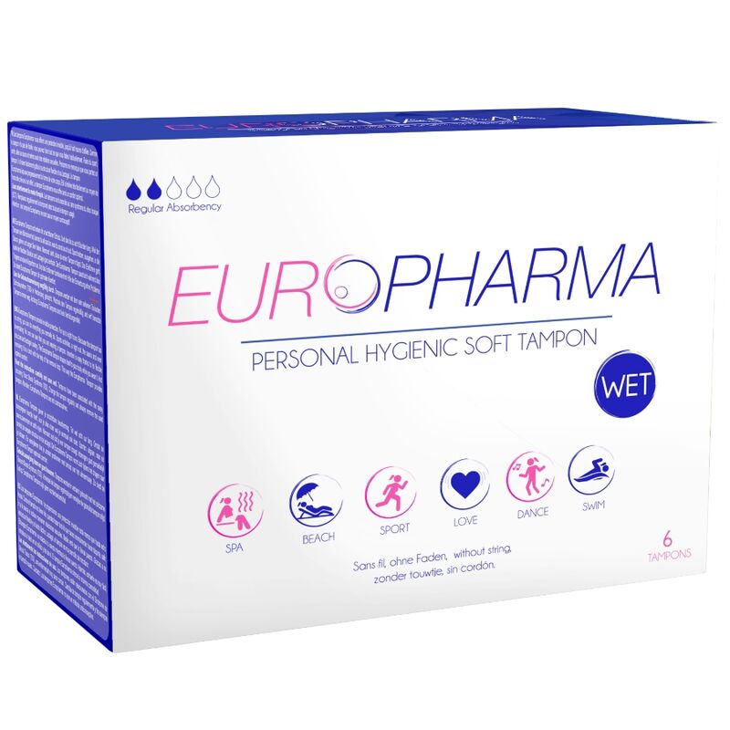 Europharma Action tamponi od polivinilne pjene, 6 komada