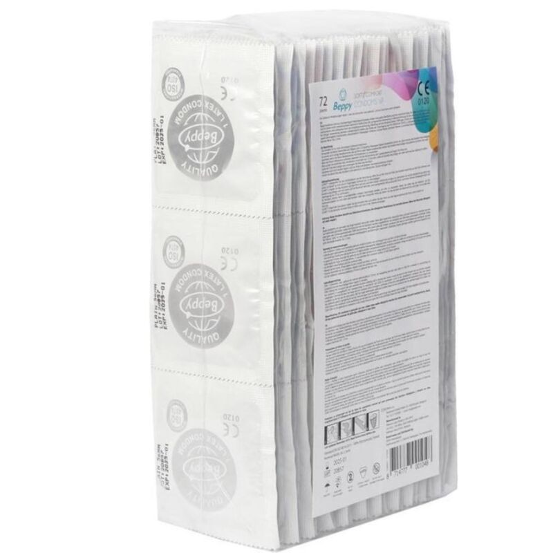 BEPPY Natural standardni kondomi, 72 komada