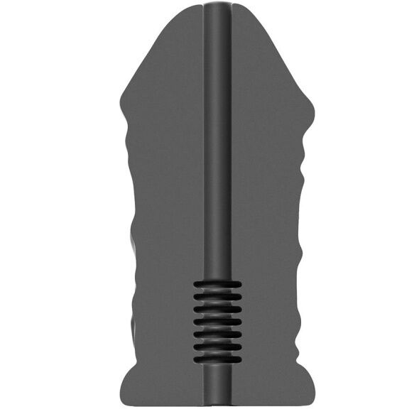 ALL BLACK Daddy masturbator, 17 cm