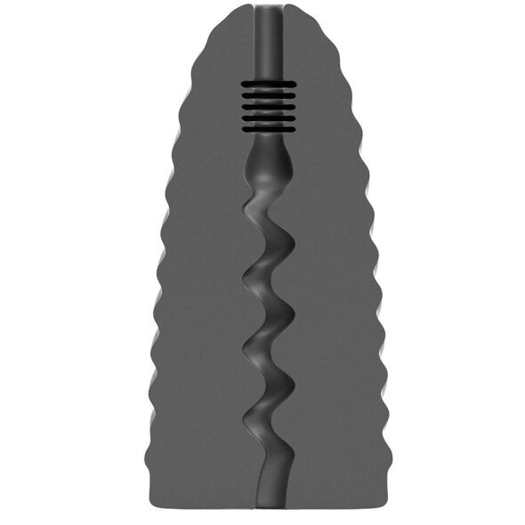 Masturbator ALL BLACK Loop Model 1, 17 cm