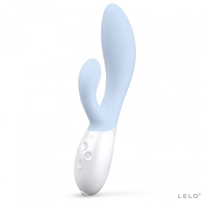 LELO INA 3 vibrator za istodobnu stimulaciju u boji Celeste