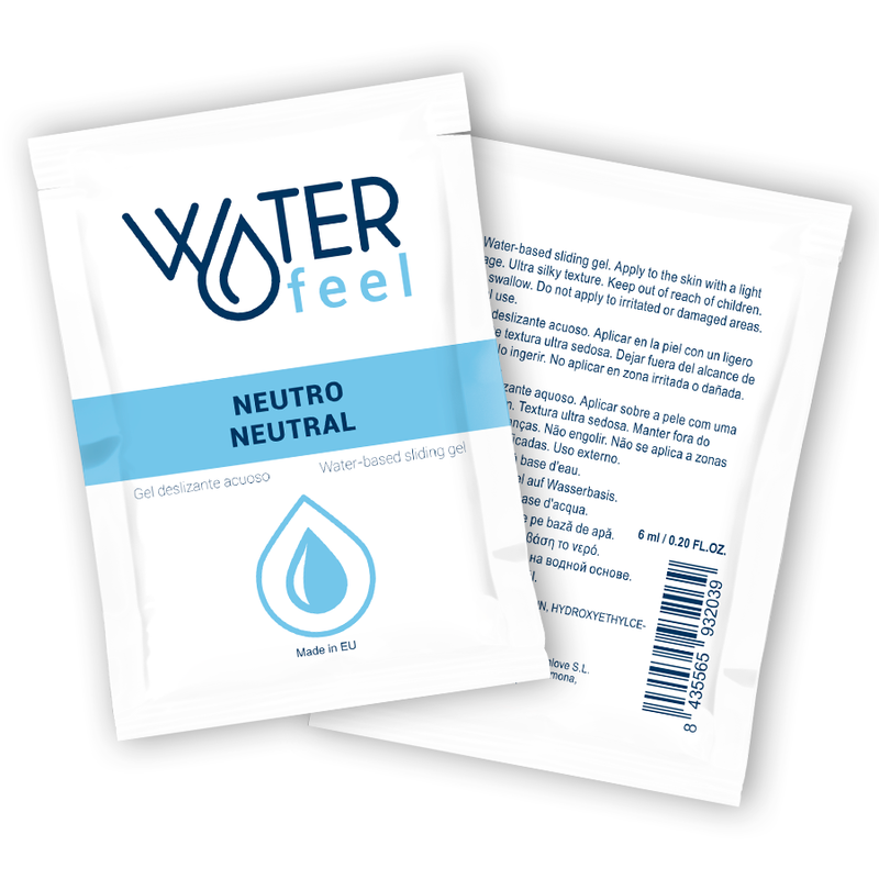 WATERFEEL neutralni lubrikant na bazi vode, 6 ml