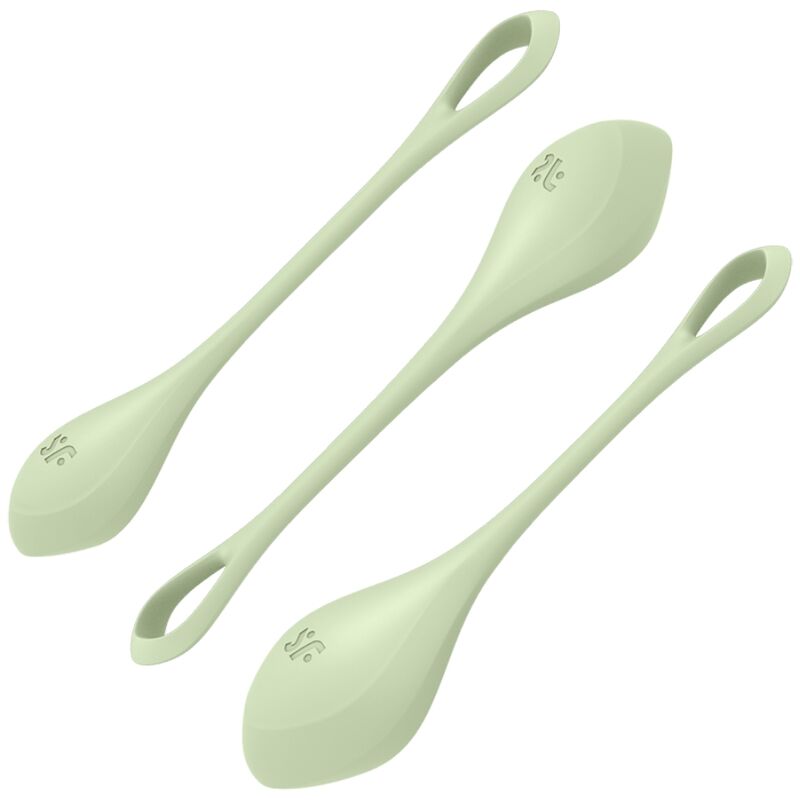 Satisfyer Yoni Power 2 set za trening s tlačnim valovima i vibracijama