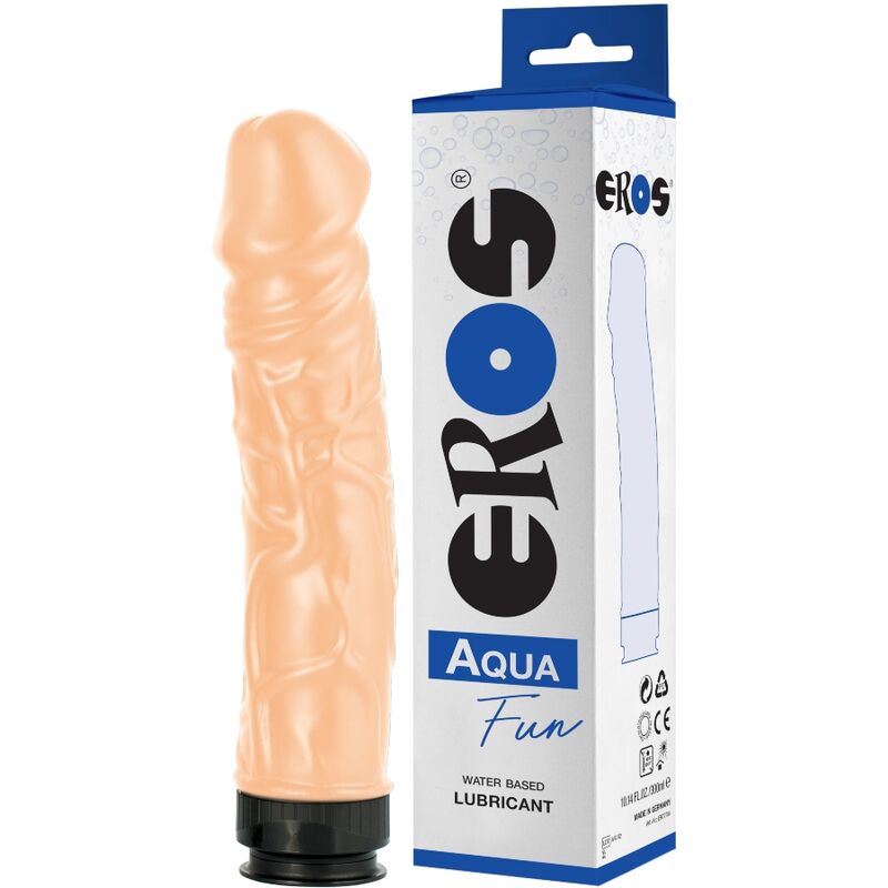 EROS Aqua Fun dildo s 300 ml lubrikanta