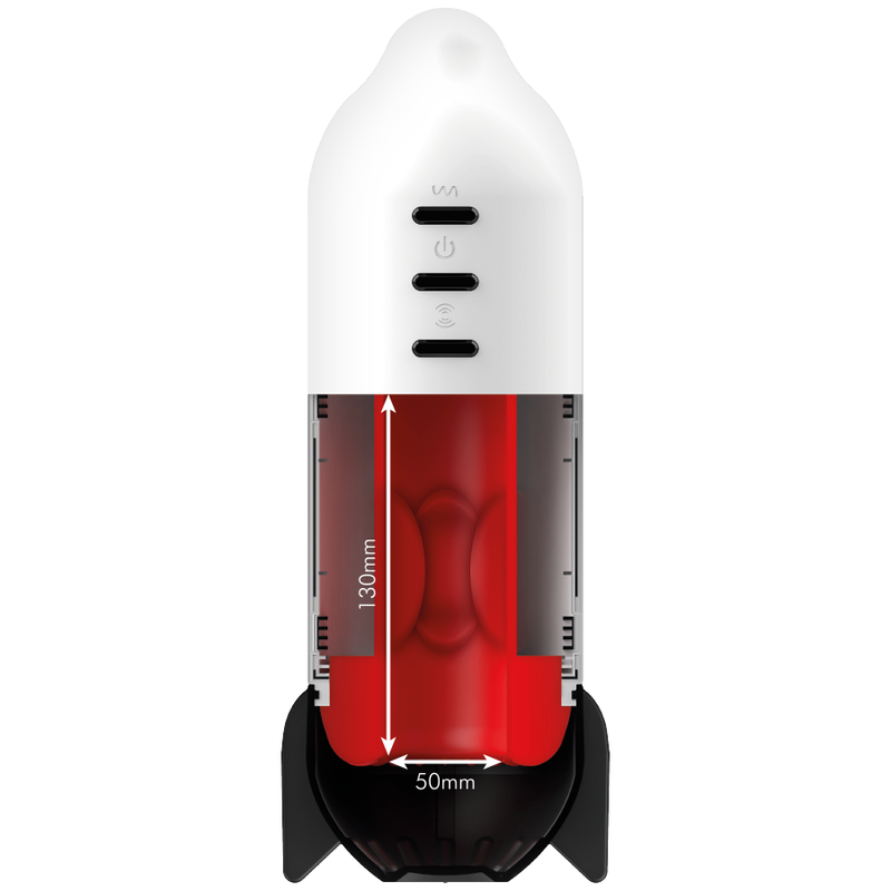 JAMYJOB Rocket masturbator s vibracijama i kompresijom