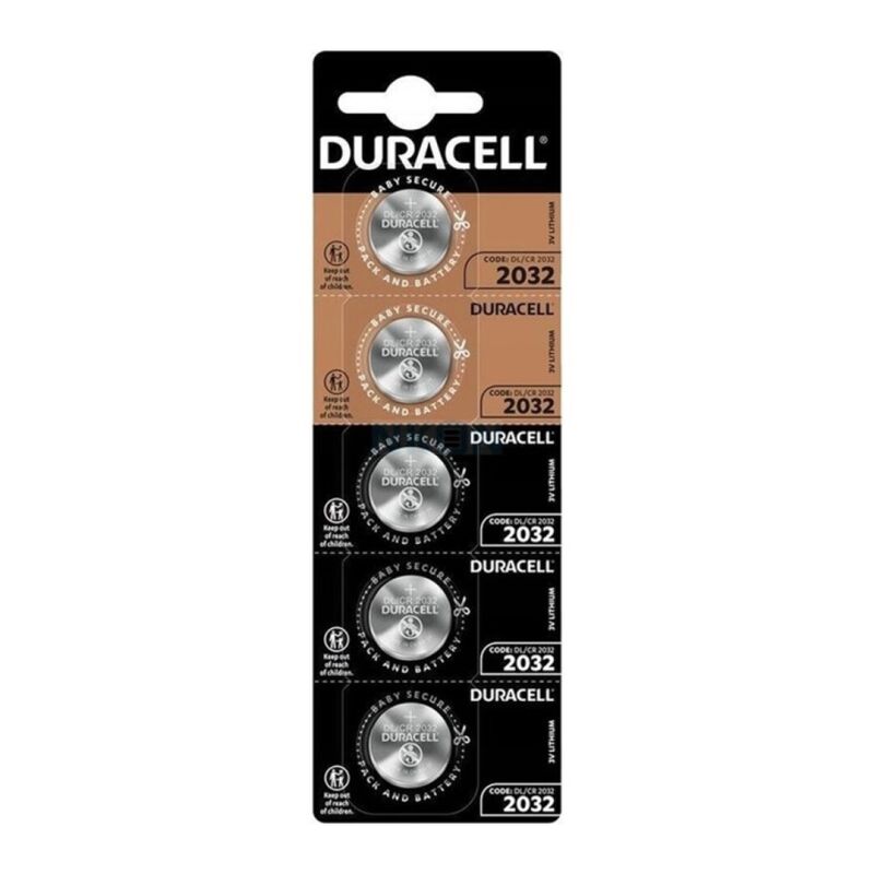 Litijska gumbasta baterija CR2032 3 V dugog vijeka trajanja za satove i elektroniku DURACELL