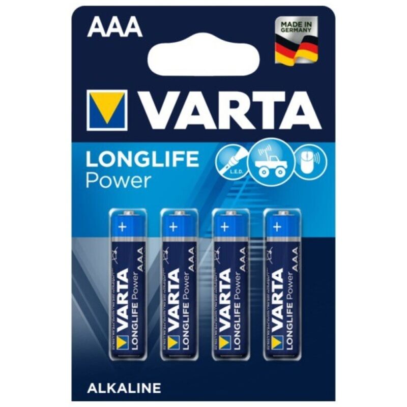 VARTA AAA alkalne baterije za dugotrajnu energiju u daljinskim upravljačima i uređajima