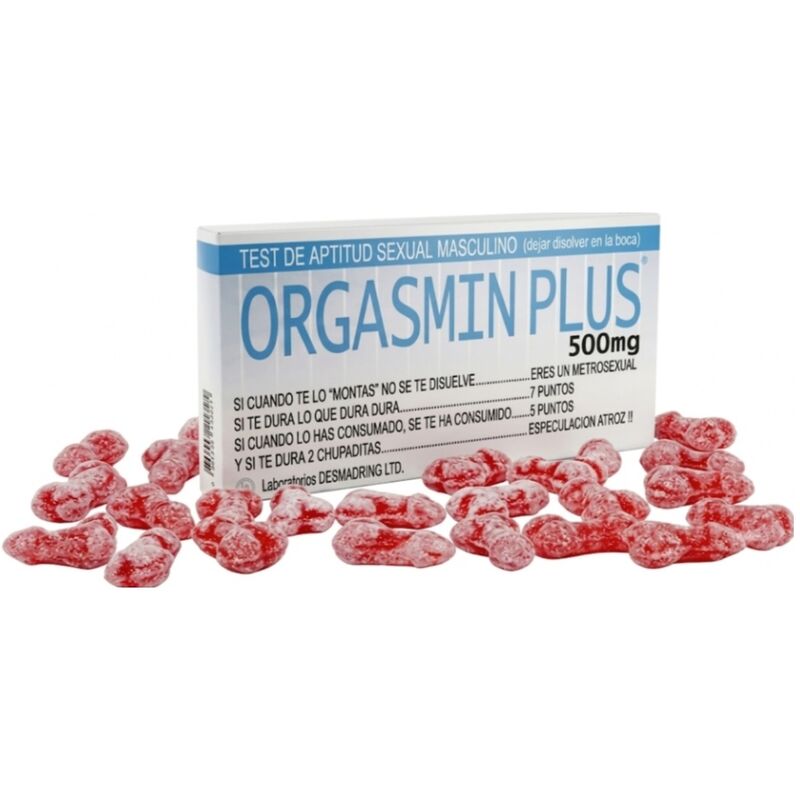 DIABLO GOLOSO Orgasmin Plus kutija slatkiša, zabavan erotski poklon