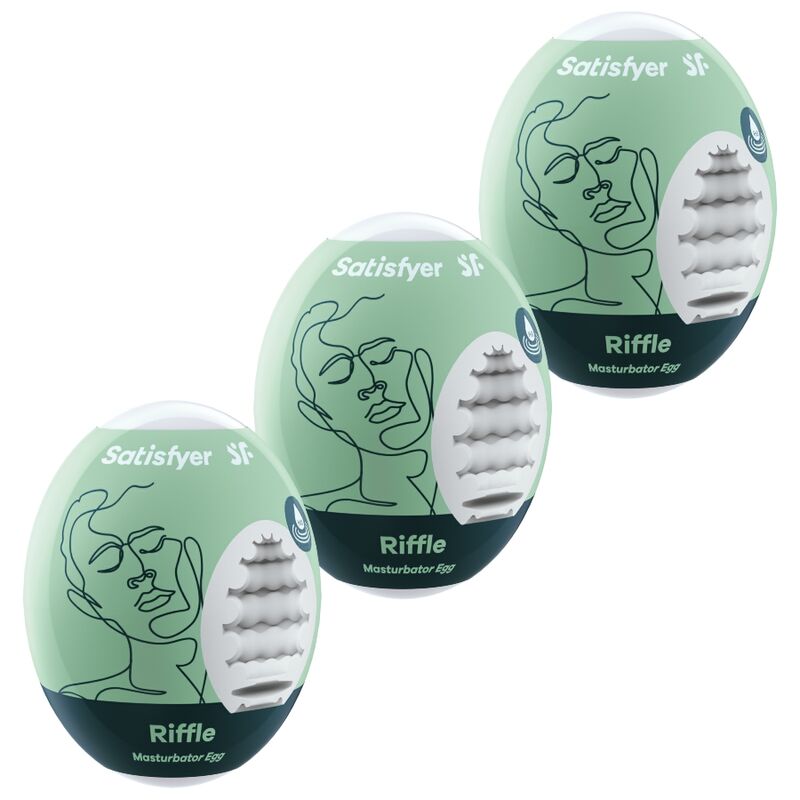 Satisfyer Riffle: tri masturbacijska jaja za muškarce