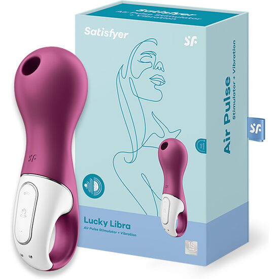 Satisfyer Lucky Libra vibrator s tlačnom stimulacijom