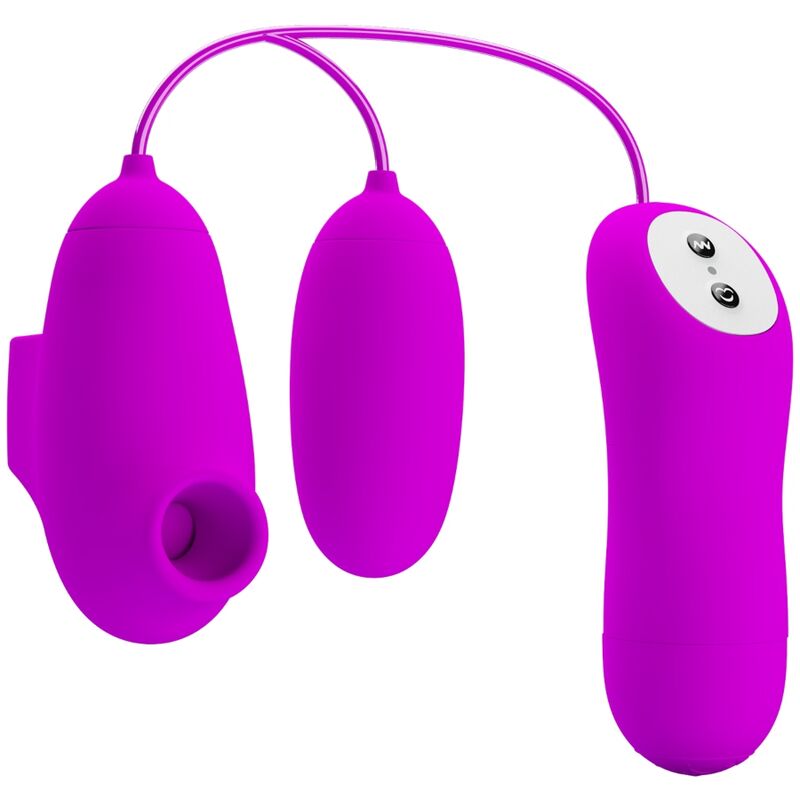 FUN TOYS Pretty Love vibrator s funkcijom usisavanja