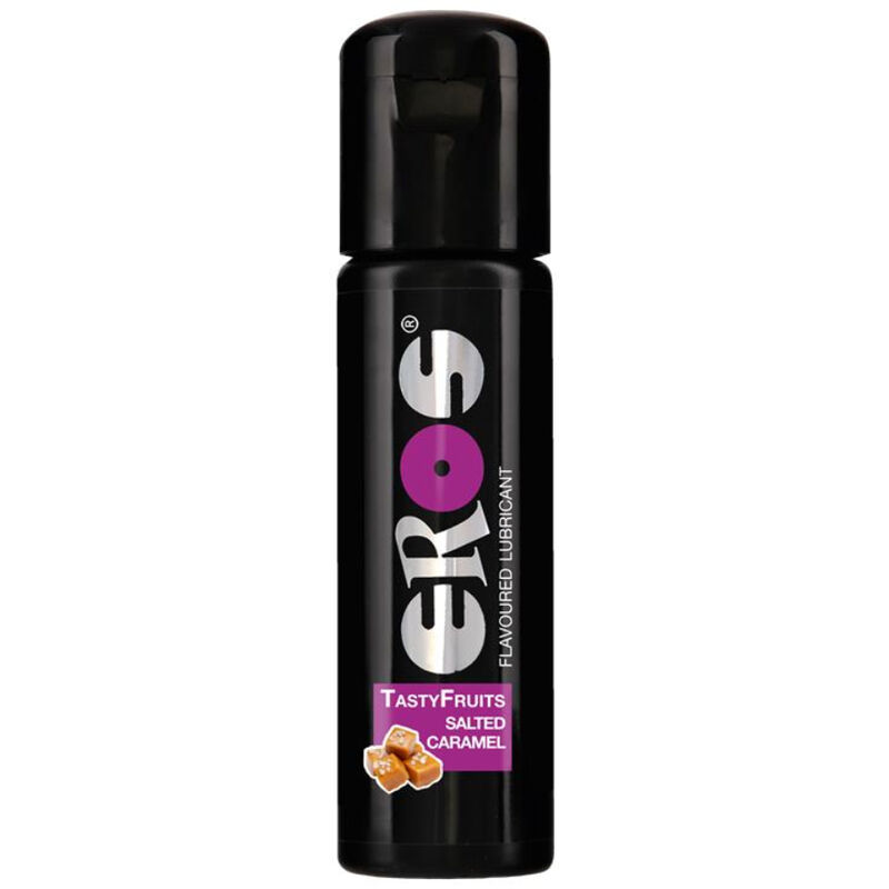EROS Tasty Fruits lubrikant s okusom slane karamele, 100 ml