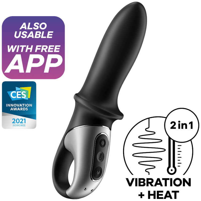 Satisfyer Hot Passion analni vibrator s upravljanjem putem aplikacije