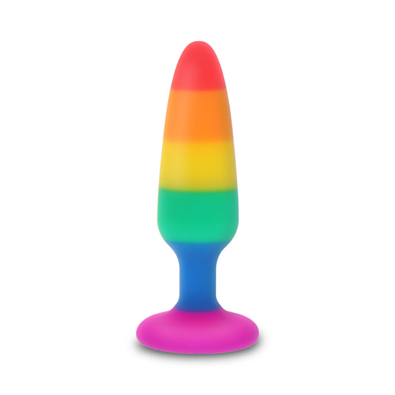 PRIDE Twink analni čep u duginim bojama