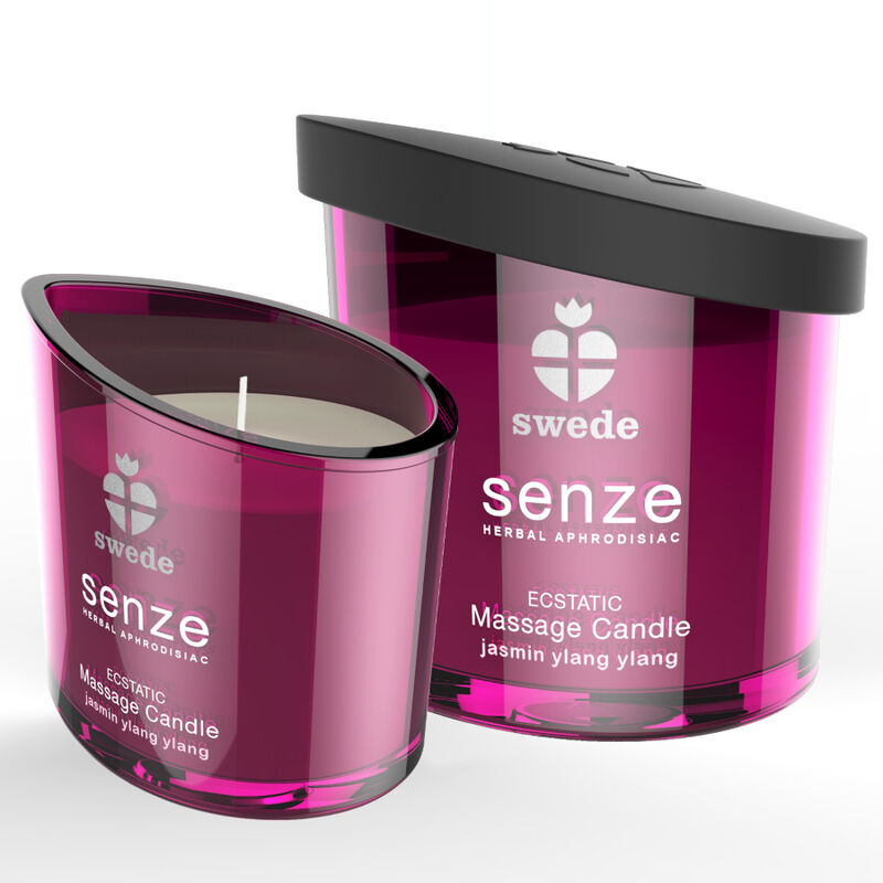 SWEDE Senze Ecstatic masažna svijeća s jasminom i ylang ylangom