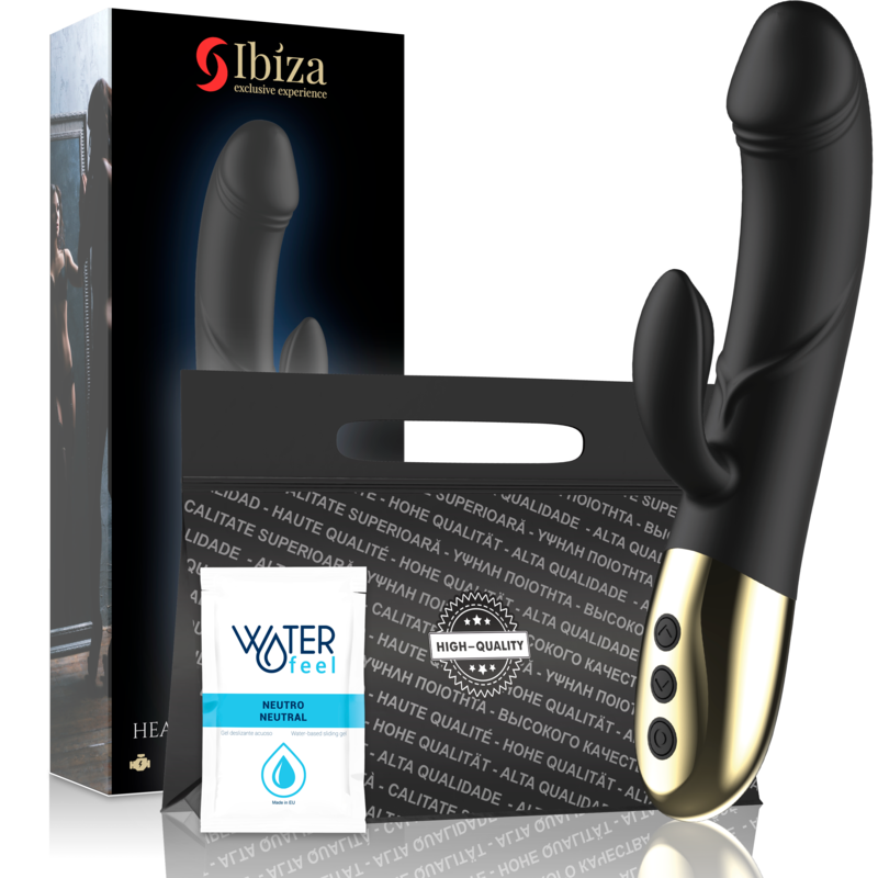 IBIZA snažan anatomski vibrator s dodatkom za klitoris