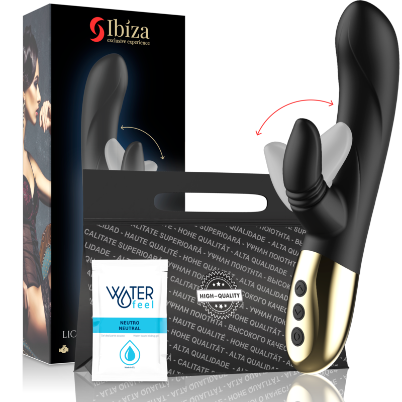 Ibiza Vibrator Za Zečiće S Funkcijom Lizanja Za Novo Iskustvo