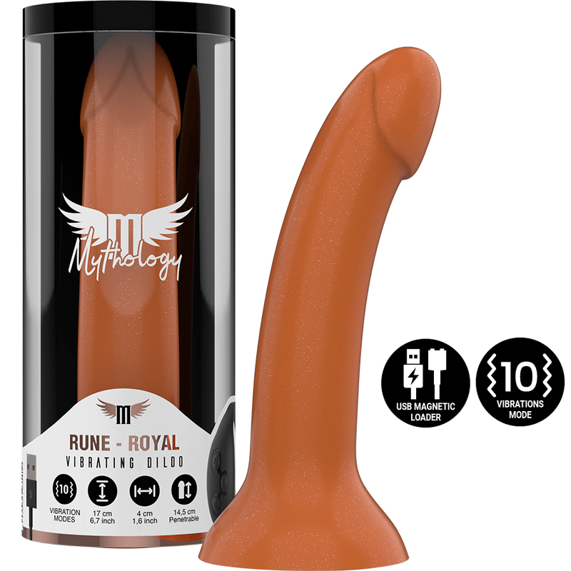 MYTHOLOGY Rune Royal vibrator s daljinskim upravljačem, veličina M