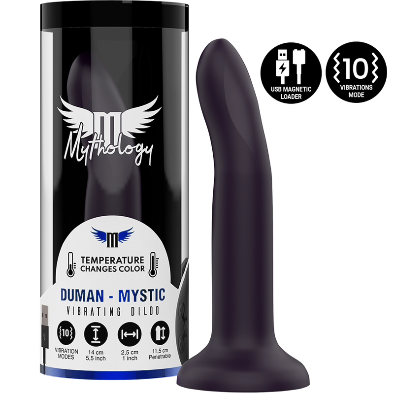 Mythology Duman Mystic Dildo S, Vibrator, Kompatibilan S Bežičnom Tehnologijom Watchme