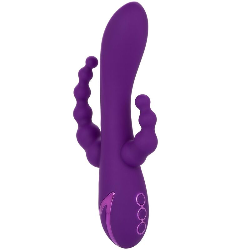 CalExotics Long Beach Bootylicious vibrator, ljubičasti