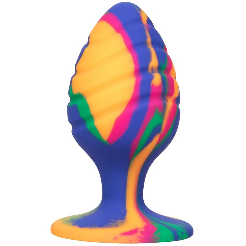 CalExotics Cheeky Large Swirl silikonski analni čep