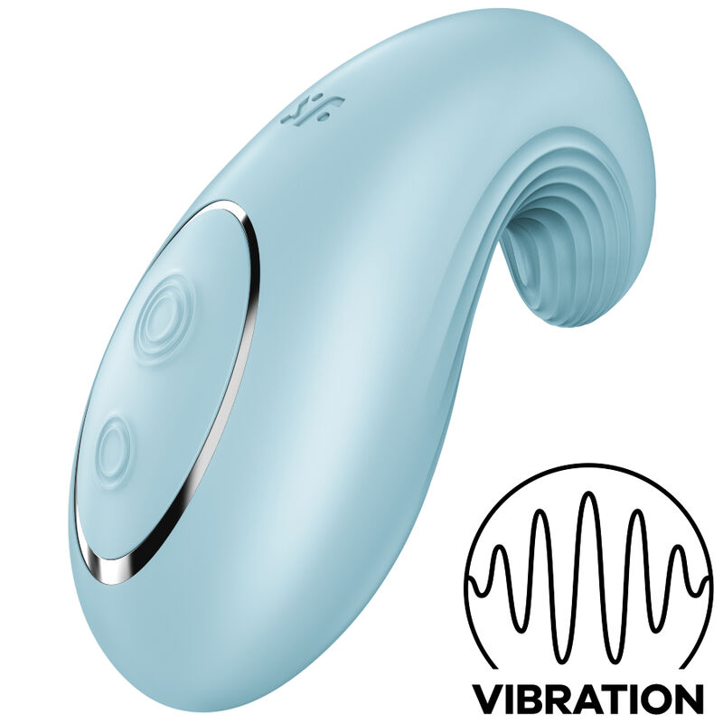 Vibrator za klitoris za pritisak, od mekanog silikona, s 12 programa vibracija SATISFYER