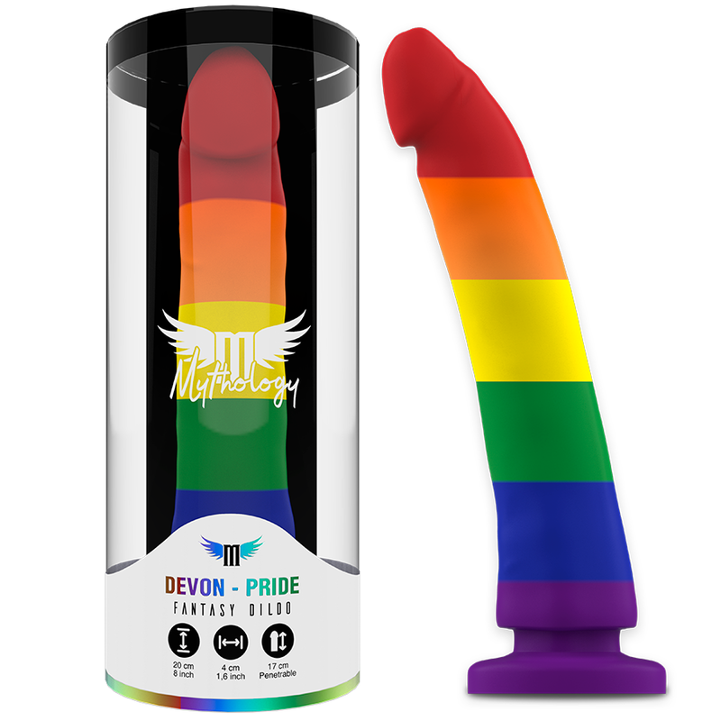 MYTHOLOGY Devon Pride dildo L bez vibracija