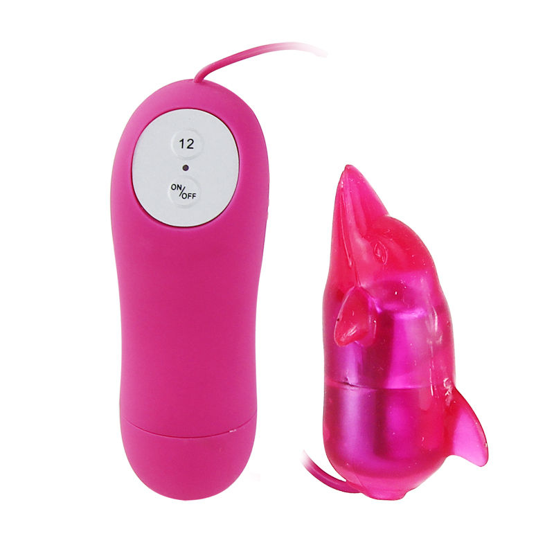 BAILE Cute Secret mini vibrator u obliku dupina
