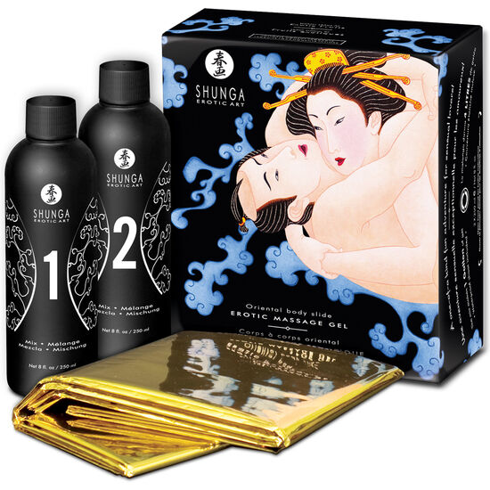 SHUNGA Oriental poklon set za masažu s mirisom egzotičnog voća