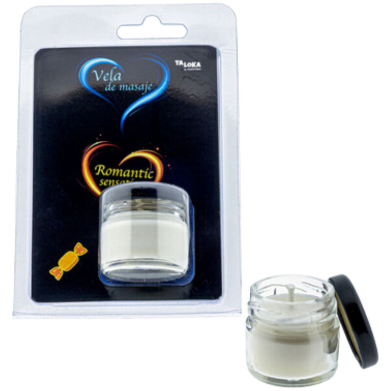 TALOKA masažna svijeća s mirisom karamele, 30 ml