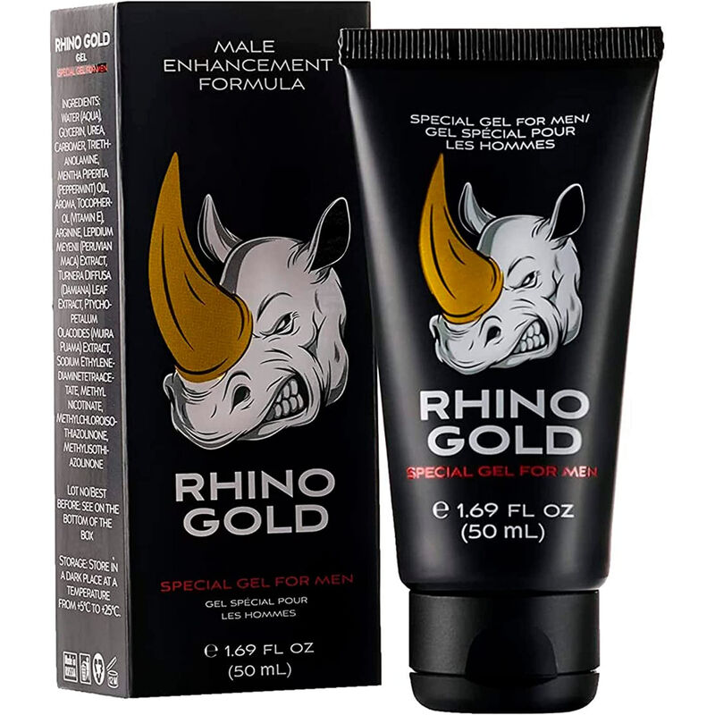 RHINO GOLD posebni gel za muškarce, 50 ml