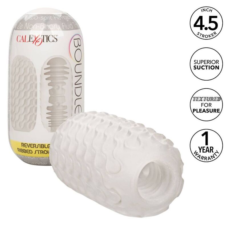 CalExotics Reversible Ribbed Stroker s dvije teksture