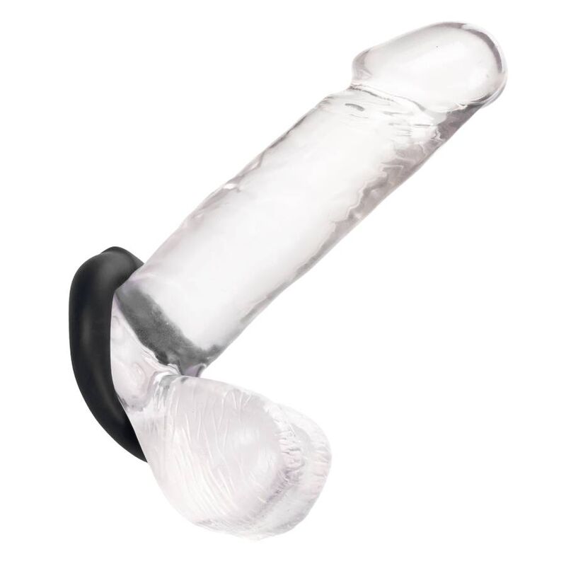 CalExotics Alpha Optimum prsten za penis bez vibracija, crni