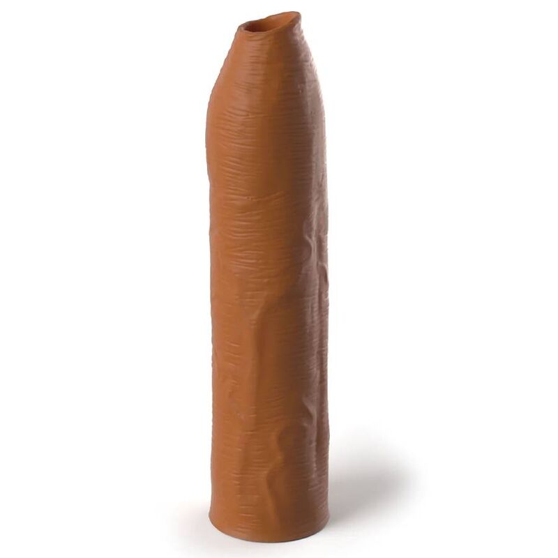 Fantasy X Tensions Uncut navlaka za penis, 17,78 cm, boja karamele