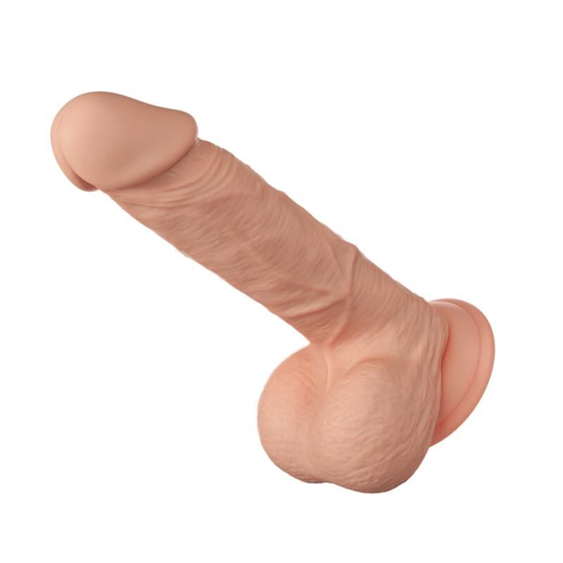 BAILE Bahamut realistični dildo s vakuumskom čašicom, 21,8 cm
