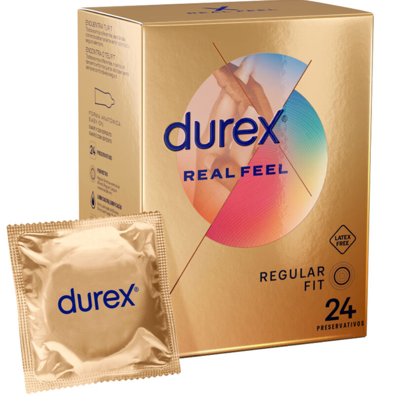Durex RealFeel prezervativi bez lateksa, 24 komada