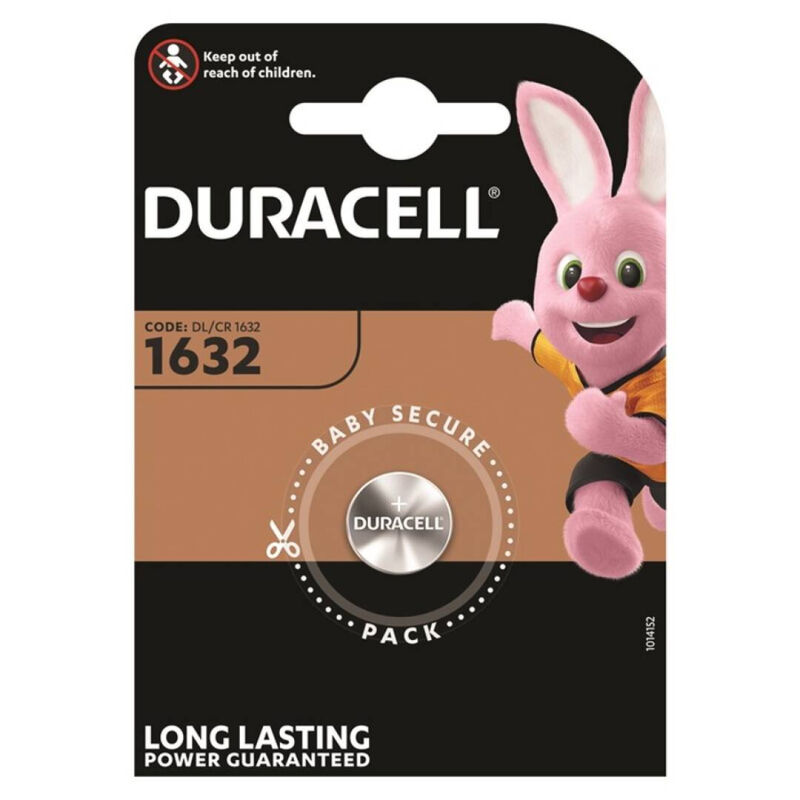 CR1632 litijska gumbasta baterija 3 V dugog vijeka trajanja za satove DURACELL