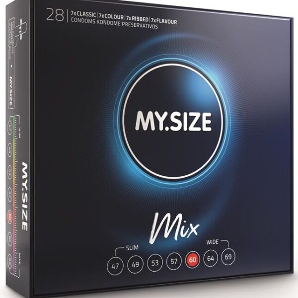 MY.SIZE Mix standardni kondomi 60 mm, 28 komada