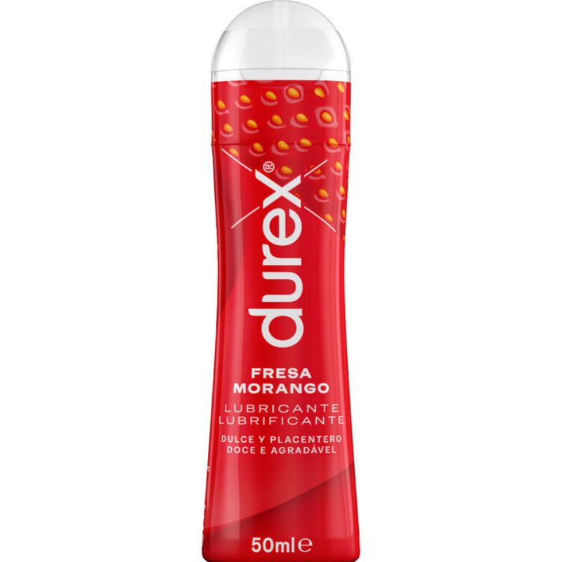 Durex Play Strawberry lubrikant s okusom jagode, 50 ml