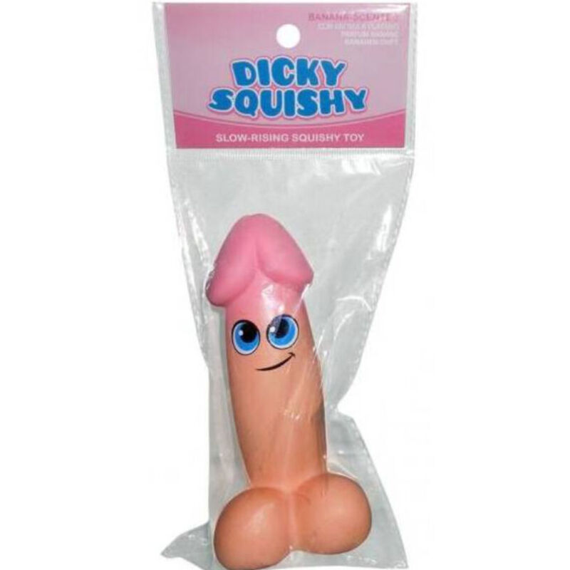 KHEPER GAMES Dicky Squishy, zabavan erotski poklon s mirisom banane