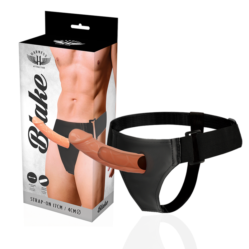 Harness Attraction Blake šuplji produžetak za penis s pojasom