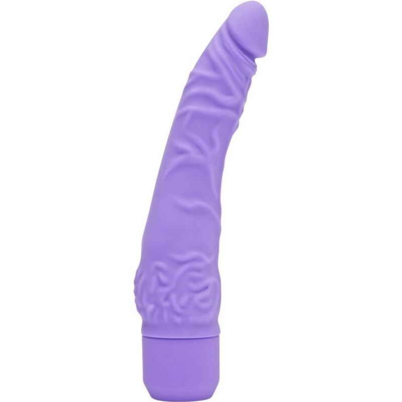 GET REAL Classic Slim realistični vibrator, ljubičasti