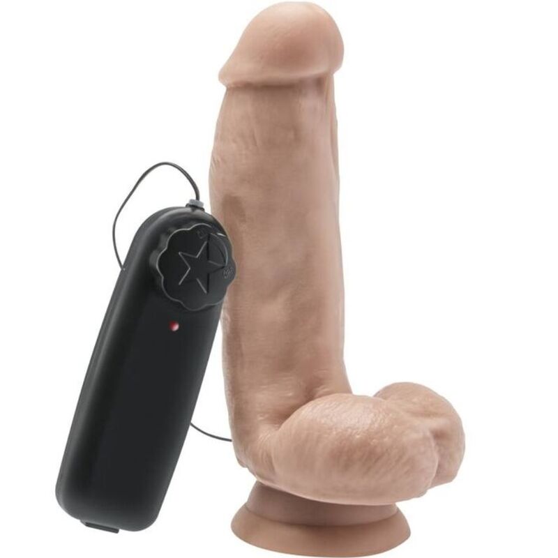 GET REAL vibrator s daljinskim upravljačem, 12 cm