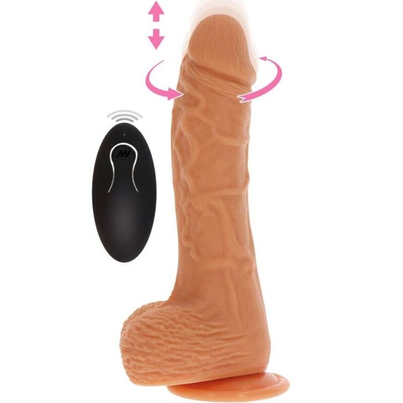 GET REAL Up&Down rotirajući dildo