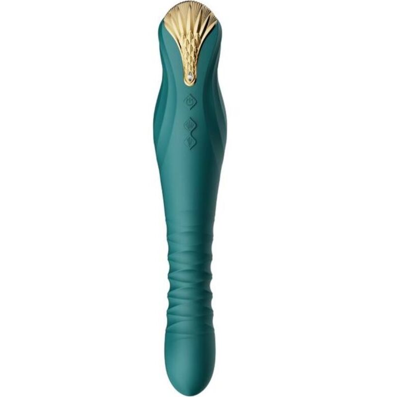ZALO King Thruster Green vibrator